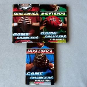 Set of 3 ~ Game Changers ~ Mike Lupica ~ Paperback